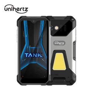 Unihertz 탱크 미니, 4.3 인치 소형 스크린, 안드로이드 13, 4G 견고한 스마트폰, 캠핑 조명, 8 + 256GB NFC SD 카드 포함