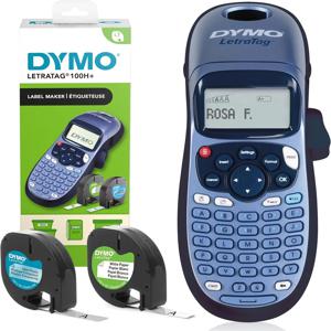 Dymo Letratag LT-100H 라벨 프린터, 휴대용 라벨 메이커, 타자기, 12mm 라벨 12267, 91201, 91202, 91203, 91204 91205