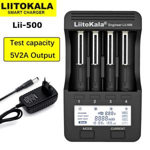 Liitokala Lii-500 Lii-S12 Lii-D4XL 18650 스마트 배터리 충전기, 3.7V 18350 14500 18500 17500 21700 26650 1.2V AA AAA NiMH 리튬 LCD 충전기