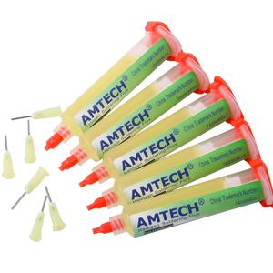 100% 정품 AMTECH NC-559-ASM BGA PCB 무세척 솔더 페이스트, 용접 고급 오일 플럭스 그리스, 10cc 납땜 수리 페이스트