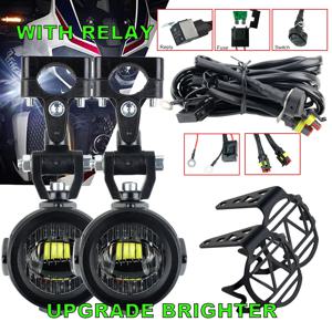 오토바이 안개등 업그레이드 밝은 램프, BMW R1200GS F800GS F700GS F650 K1600 용, 보조 조명, 40W 6000K