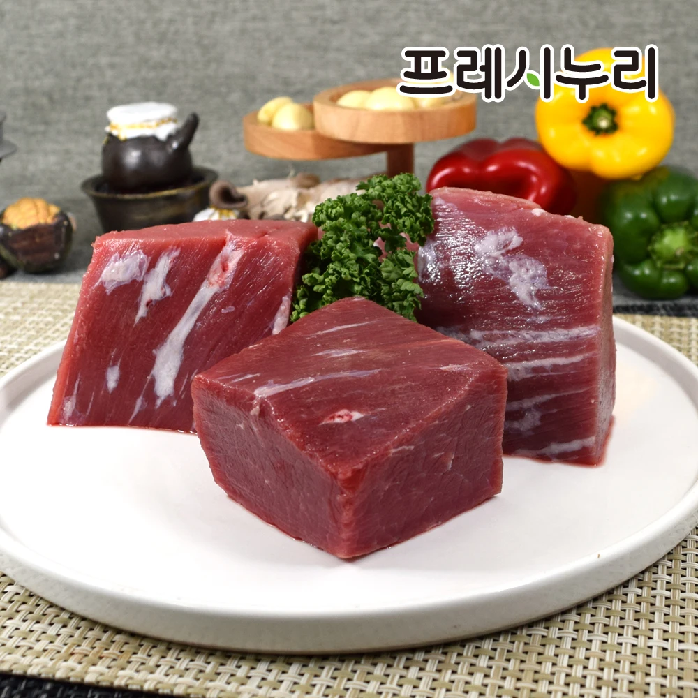 프레시누리 깔끔하게 지방 손질한 청정우 양지 300gX3팩 사태 홍두깨살