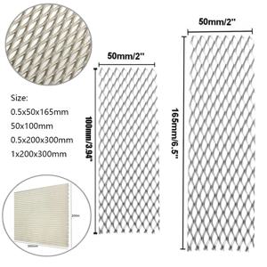 티타늄 금속 등급 메쉬 천공 구멍 플레이트, 확장 0.5x50x165mm, 50x100mm, 0.5x200x300mm, 1x200x300mm, 1 개