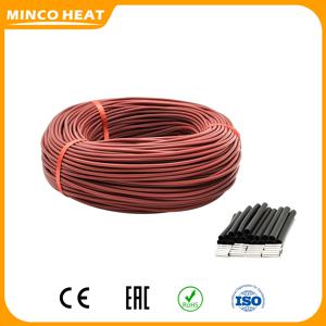 Minco Heat 탄소 섬유 난방 케이블, 적외선 따뜻한 바닥, 레드 러시아 창고, 절연 키트 포함, 12K, 5-200 m, 33ohm/m