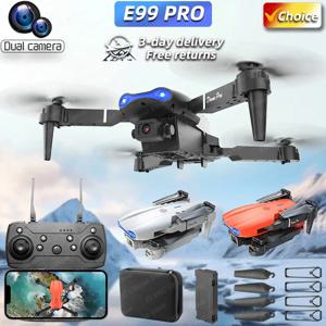 광각 듀얼 HD 카메라 장착 미니 E99Pro RC 드론, 4K 전문가용 접이식 RC 헬리콥터, 5G 와이파이, FPV 높이 유지 에이프런, 신제품 판매