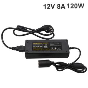 차량용 전원 변환기, 담배 라이터 인터페이스용 전원 어댑터, AC 110V/ 220V to DC 2V 어댑터, 8A