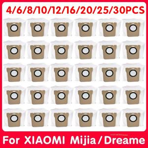 Dreame X10 + 진공 청소기 부품, XIAOM1 Mijia M30 Omni 1S B101CN B116, Dreame L10s L20 Ultra S10 Pro 용 먼지 봉투 액세서리