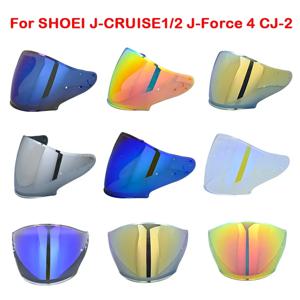 SHOEI J-Cruise 1 J-Cruise 2 J-Force 4 CJ-2 오토바이 헬멧 바이저, 오픈 페이스 쉴드, 모토 글래스