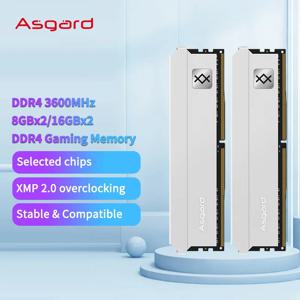 Asgard 데스크탑 PC RAM 메모리, DDR4 8GB x 2, 3200MHz, 3600MHz