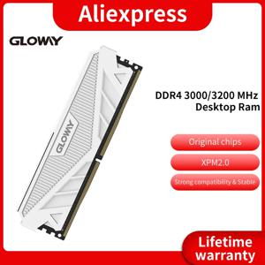 Gloway-DDR4 8GB 3200MHZ 8GB 16GB so dimm 데스크탑 메모리 램 ddr4, 고성능 방열판 게임 내장