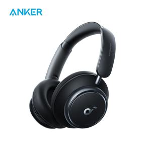 Soundcore Anker Space Q45 적응형 노이즈 캔슬링 헤드폰, 울트라 롱 50 시간 재생 시간 앱 제어, 고해상도 사운드 블루투스 5.3