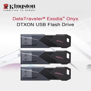 Kingston USB 펜 드라이브, DTXON USB 플래시 드라이브, USB 3.2 펜 드라이브, 컴퓨터용 블랙 USB 메모리, 64GB, 128GB, 256GB, USB 스틱 메모리