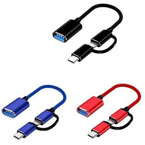 Type-c 안드로이드 투인원 OTG 안드로이드 USB3.0 U 디스크 어댑터 케이블 휴대 전화 충전 케이블 USB 케이블