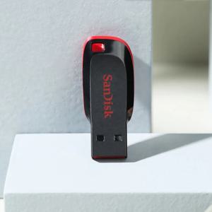 Sandisk 미니 USB 키 드라이브 USB 스틱, CZ50 펜드라이브, USB 2.0 플래시 드라이브, 16GB, 32GB, 64GB, 128GB