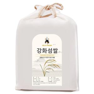 강화섬쌀 5kg. 백미(흰쌀) 강화도  생산, 간척지쌀