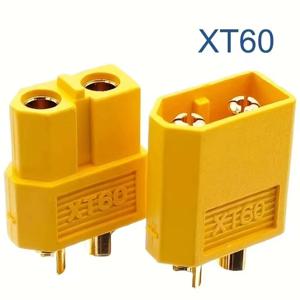 XT60 수 암 불릿 커넥터 전원 플러그, RC Lipo 배터리 모터, XT60 드론 커넥터, 5 쌍