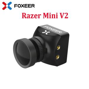 Foxeer Razer FPV 드론용 미니 V2 HD 5MP 2.1mm M12 렌즈, 1200TVL 표준 FPV 카메라 NTSC PAL 전환 가능, 4ms 대기 시간 22*22mm