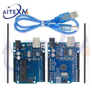 UNO R3 공식 ATMEGA16U2 / UNO + 와이파이, R3 MEGA328P 칩, 아두이노 UNO R3 개발 보드, WeMos ESP8266, CH340G