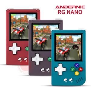 ANBERNIC RG 나노 포켓 레트로 휴대용 게임 콘솔, 메탈 쉘 1.54 인치 IPS 스크린, 리눅스 1050mAh 클래식 게임 플레이어, 하이파이 스피커