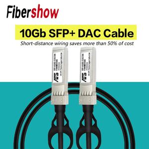 10G SFP + 직접 부착 패시브 구리 케이블, DAC 케이블, 직접 부착 패시브 케이블, Cisco Huawei MikroTik Switch용 0.5-10M