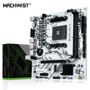 MACHINIST AMD 프로세서 듀얼 채널 마더보드, DDR4 메모리, AM4 메인보드, M.2 NVME, Ryzen 5500 5600 5600G CPU 지원, B450