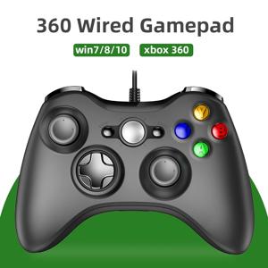 XBOX 360 유선 게임패드, Xbox 360 지원, 슬림 PC 게임패드, 스팀 지원, Win7/10 에 적응 가능