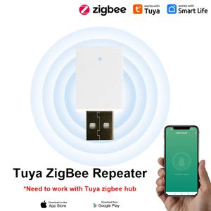 Tuya ZigBee USB 신호 리피터 신호 증폭기 익스텐더, 스마트 라이프 ZigBee 게이트웨이, 스마트 홈 장치 어시스턴트 자동화