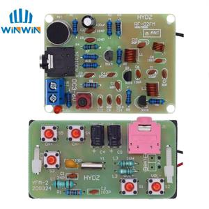 FM 라디오 송신기 및 리시버 모듈, 주파수 변조, 스테레오 수신 PCB 회로 기판, 88-108MHz DIY 키트