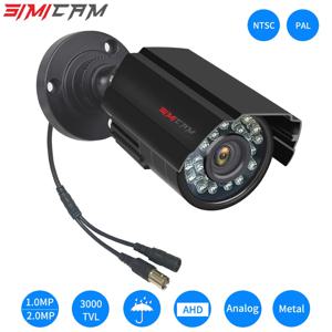 AHD 아날로그 감시 카메라, 야간 투시경, DVR CCD, 야외 실내 방수, 홈 오피스 CCTV 보안 카메라, HD 720p, 1080p