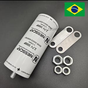 NESSCAP DIY 자동차 스타터 정류기 슈퍼 커패시터 배전 커넥터 너트 및 고정 브래킷, 2.7V 3000F 한국, 12V, 1 개