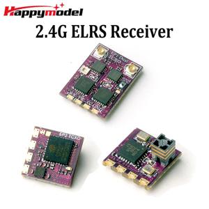 HappyModel RC FPV 프리스타일 장거리 드론 쿼드콥터용 RF 앰프 포함 트루 다이버시티 리시버, 2.4G ELRS EP1 EP2 EP1 듀얼 TCXO