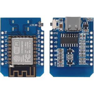 아두이노용 무선 와이파이 모듈, C타입 마이크로 USB D1 미니 NodeMCU ESP8266 ESP-12F 미니 NodeMCU Lua, 4M Bytes