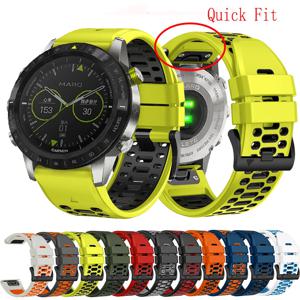 Garmin Instinct 2X 솔라 퀵핏 실리콘 시계 스트랩, Garmin Fenix 6X 6 Pro 5X 5 Plus 7X 7 팔찌, 26mm, 22mm