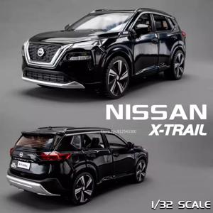 X-Trail 장난감 자동차 모델, 합금 다이캐스트 풀백 모델 차량, 사운드 라이트, 소년 축제 장난감 선물 컬렉션, 1/32 체중계