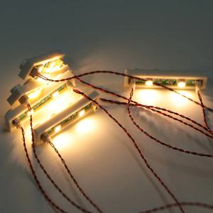 도시 DIY 조합 모듈 MOC 브릭 3710 호환 가능, 1X4 LED 조명 키트 (USB로 구동되는 X in One 조명), 20 개