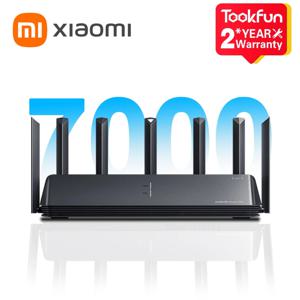 샤오미 미 라우터 BE7000 트라이 밴드 와이파이 리피터, VPN 1GB 메쉬 USB 3.0, IPTV 4x2.5G 이더넷 포트, 모뎀 신호 증폭기 PPPoE