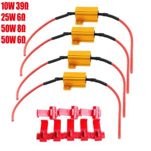 자동차 방향 지시등 번호판 램프 저항, 자동차 LED 캔버스 디코더, 25W 25Ohm 부하 저항기, 2 개