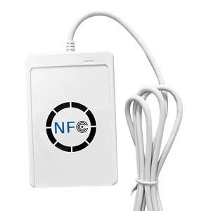 RFID 스마트 카드 리더기 비접촉식 라이터 복사기, 쓰기 가능 복제 NFC ACR122U USB S50 13.56mhz M1 카드 리더기