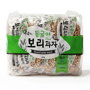 엉클팝 동글이 보리과자 400g