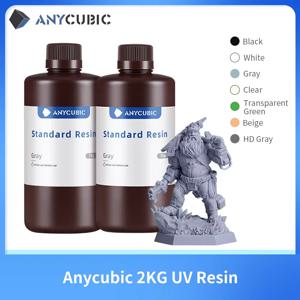 ANYCUBIC 3D 프린터용 UV 송진, CD 고정밀, 빠른 경화, 1L/2L 액체 병, Photon M3 용 3D 프린터 인쇄 재료