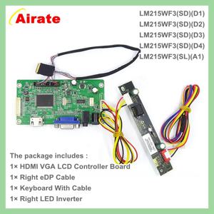 VGA LCD LED 컨트롤러, LM215WF3(SD)(D1)/ SDD2/ SDD3 SDD4 MAC A1418 1920X1080 HDMI 호환 모니터 패널용 DIY, 30 핀 eDP 키트