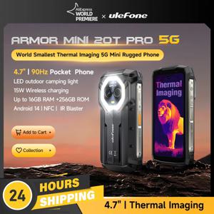 【세계 최초 공개】 Ulefone Armor Mini 20T Pro 5G 열화상 FLIR® 4.7