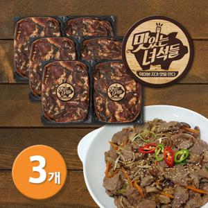 맛있는녀석들 뒷고기 돼지 불백  500g, 6개(1kg, 3개)