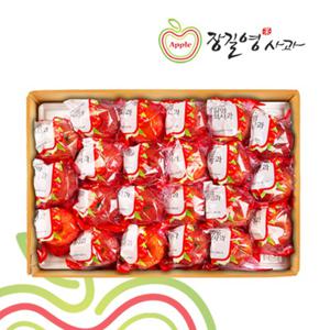 경북 껍질째 먹는 세척사과 4kg(12~23과)