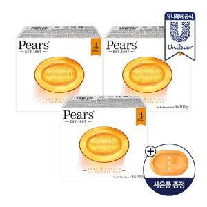 페어스 퓨어 앤 젠틀 클렌징 비누 100g x 4개입 3개