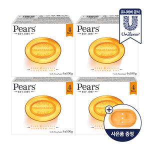 페어스 퓨어 앤 젠틀 클렌징 비누 100g x 4개입 4개