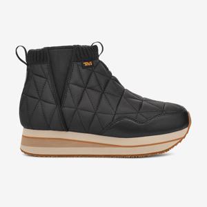 테바 ReEmber Mid Platform 여성 패딩부츠 STVF2436830-BLK