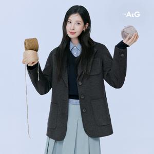 [The AtG] 더엣지 24FW 울혼방 핸드메이드 자켓