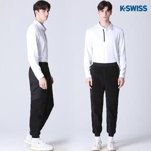 K-SWISS] 기모 사선절개 조거팬츠