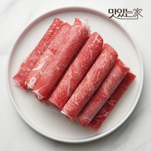 한우 대패 구이용 200g+200g (400g/냉동)